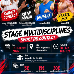 Stage multidiscpline – Sport de contact (payant)